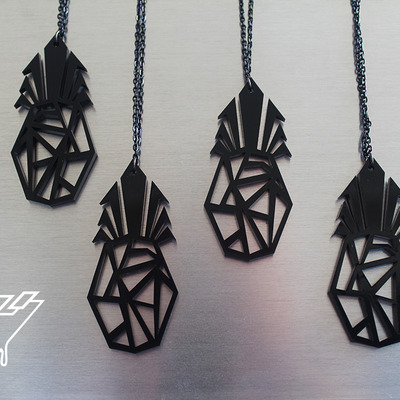 Pineapple princess necklace