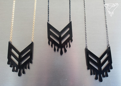 Combat Chevy Necklace