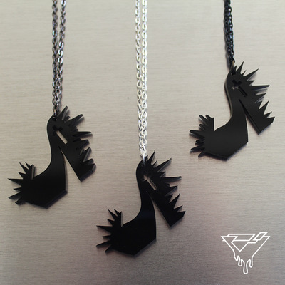 Sinfully Sexy Stiletto Necklace