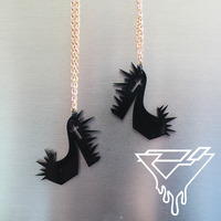 Sinfully Sexy Stiletto Necklace - Thumbnail 3