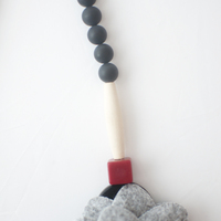 DIY Flower Copper Necklace NL0922 - Thumbnail 3