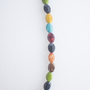 Multicolor Ceramic Beads Necklace NL1076-3