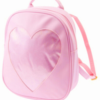 PASTEL TRANSPARENT HEART BACKPACK - Thumbnail 1