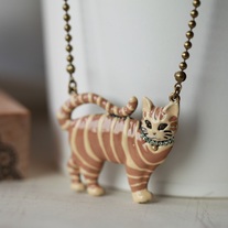 Funny cat necklace - Thumbnail 1