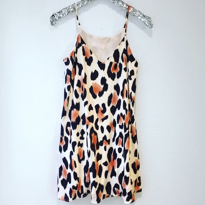 Leopard print dress