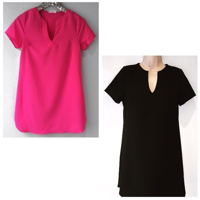 V-Neck Shift Dress