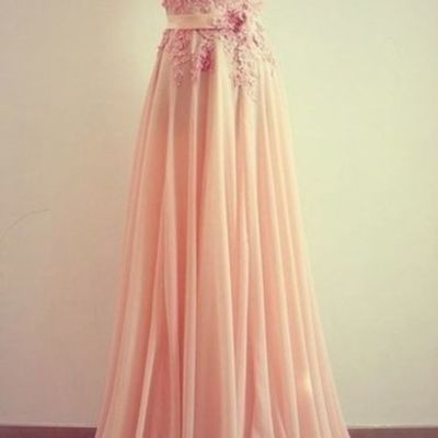 Beauty elegant sheer neckline flower sashes boho lace long prom dress party dress 