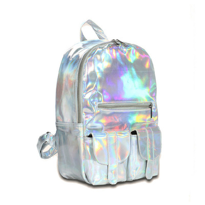 Cool holographic backpack