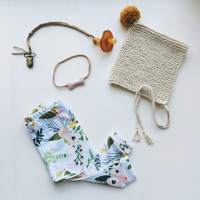 Baby Leggings - Floral - Thumbnail 1