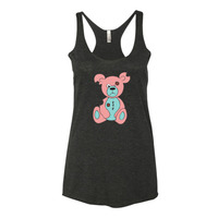 Pink Recession Bear Women's tank top - Thumbnail 1