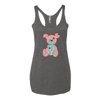 Pink Recession Bear Women's tank top - Thumbnail 2