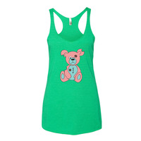 Pink Recession Bear Women's tank top - Thumbnail 5
