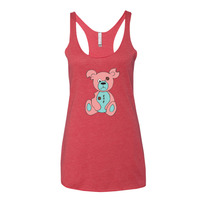 Pink Recession Bear Women's tank top - Thumbnail 7