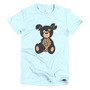 Leopard Recession Bear Short Sleeve Women's T-shirt-5