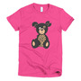 Leopard Recession Bear Short Sleeve Women's T-shirt-10