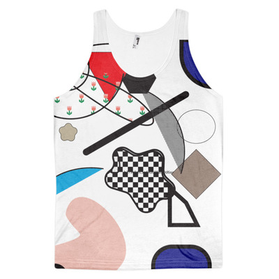 Abstract classic fit tank top (unisex)