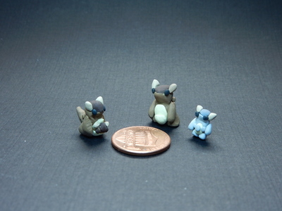 Mini Pokemon #115, and Mega Kangaskhan