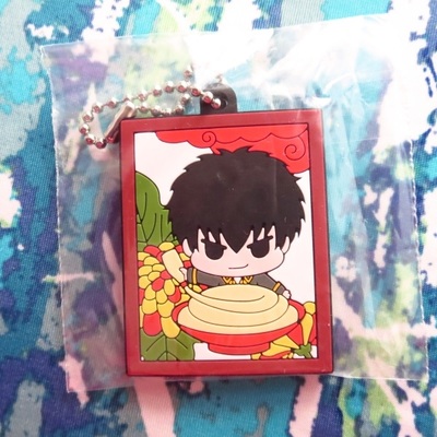Gintama - Rubber Mascot Keychain - Takasugi / Kamui / Okita / Hijikata / Katsura + Elizabeth - 