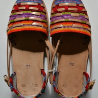 Infant/Toddler Huaraches (sandals) size 26/US 9 - Thumbnail 1