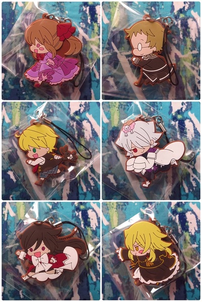 Pandora Hearts - Rubber Strap - Alice / Oz / Vincent / Xerxes Break / Sharon / Reim - 