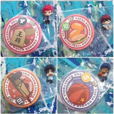 Kuroko no basuke - ochatomo series figure + coaster - kise / aomine / kagami / murasakibara / akashi / midorima / takao - 