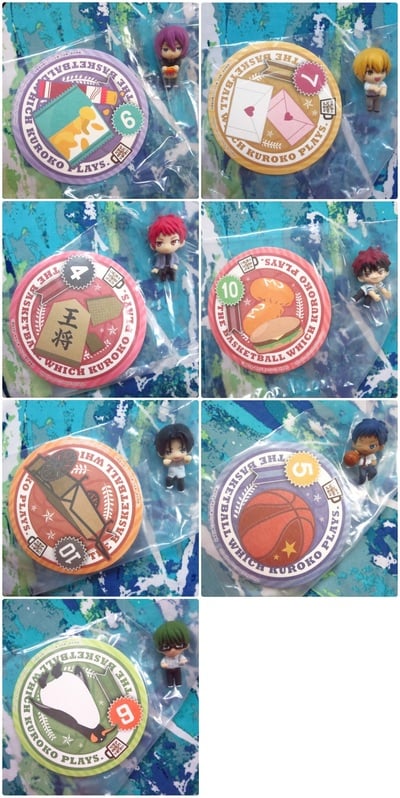 Kuroko no Basuke - Ochatomo Series Figure + Coaster - Kise / Aomine / Kagami / Murasakibara / Akashi / Midorima / Takao - 