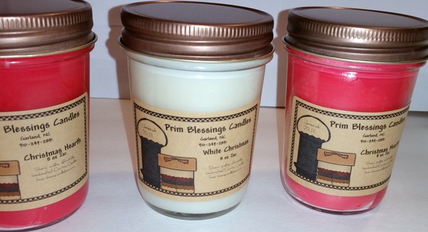 New Spring Scents for the 8 oz Jar Candles