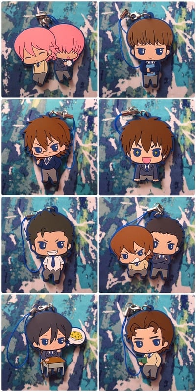 Ace of Diamond - Rubber Strap C3 - Haruichi & Ryosuke / Watanabe Hisashi / Furuya Satoru / Miyuki Kazuya / Sawamura Eijun / Isashiki Jun & Yuuki -