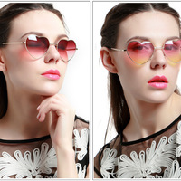 Heart Shaped Sunglasses - Thumbnail 2