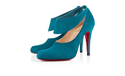 100% Authentic Brand New Christian Louboutin Miss Zorra Peacock