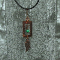Copper Window Neckalce - Thumbnail 3