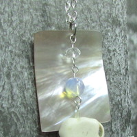 Moonstone Elephant necklace - Thumbnail 3