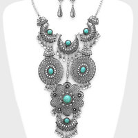 Casablanca Tribal Necklace Set - Thumbnail 1