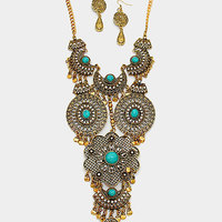 Casablanca Tribal Necklace Set - Thumbnail 3