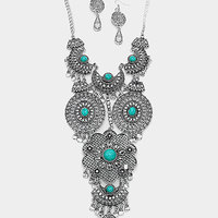 Casablanca Tribal Necklace Set - Thumbnail 4