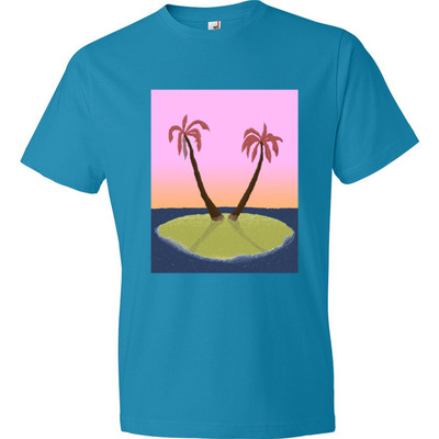 'palm trees' t-shirt