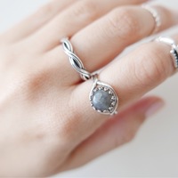 Mini Labradorite ring - Thumbnail 1
