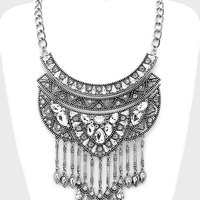 Monaco Bib Necklace Set - Thumbnail 2