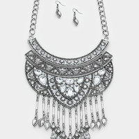 Monaco Bib Necklace Set - Thumbnail 3