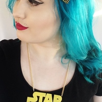Star Wars Acrylic Laser Cut Necklace - Lavender Latte Life - Geeky Jewellery - Thumbnail 3