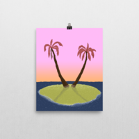 'Palm Trees' poster - Thumbnail 1