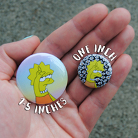 1" buttons - misc. simpsons - Thumbnail 4
