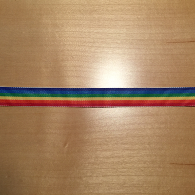 Rainbow snare drum straps
