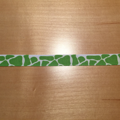 Green giraffe snare drum straps