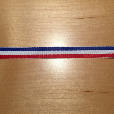 Red/white/blue snare drum straps