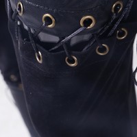 Black Leather Pants - Thumbnail 2