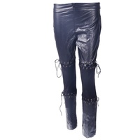 Black Leather Pants - Thumbnail 4