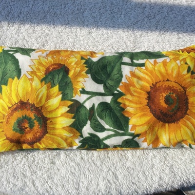 Soothing eye pillow in sunflowers - Thumbnail 2