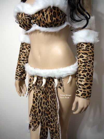 League Of Legends Nidalee Costume Cosplay Dance Costume Rave Bra Rave Wear Halloween Burlesque Show Girl