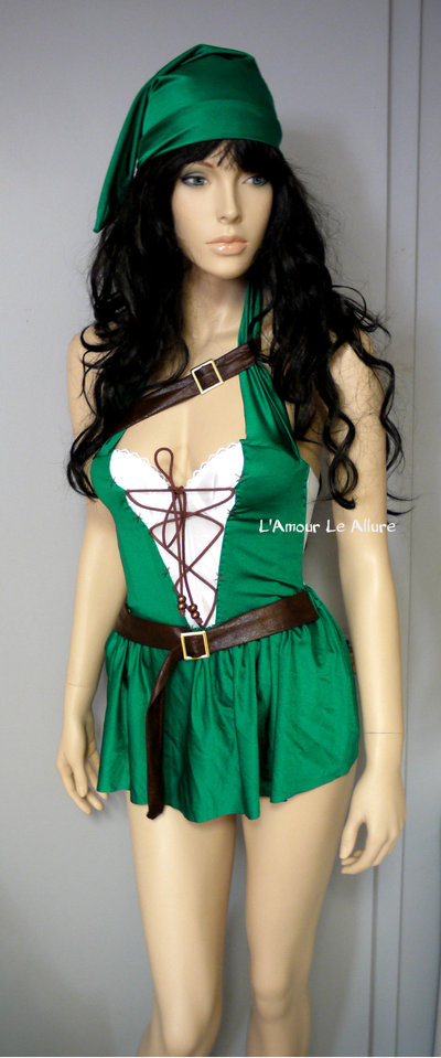 Legend of Zelda Link Corset Costume Cosplay Dance Costume Rave Bra Rave Wear Halloween Burlesque Show Girl